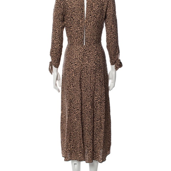 REFORMATION Port Print Dress Blitz Size 4 - Picture 8 of 8